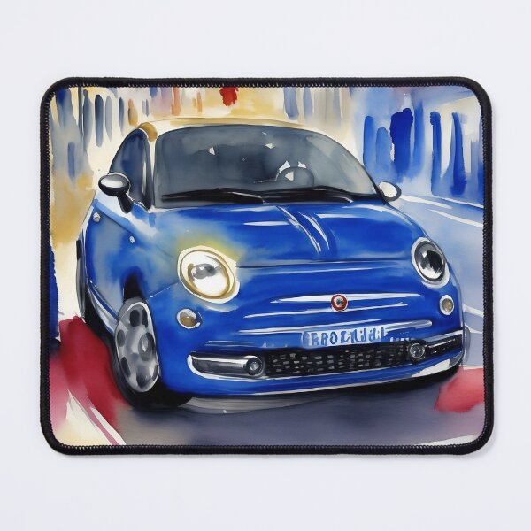 Item preview, The little friend, a blue Fiat 500 designed and sold by Glineur.
