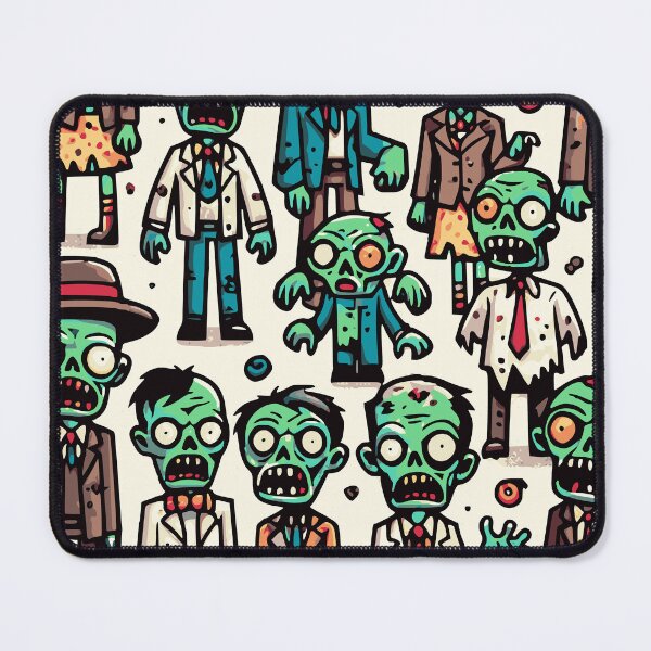 Item preview, CARTOON ZOMBIE PATTERN 3 designed and sold by HYPeR-NaTUrE.