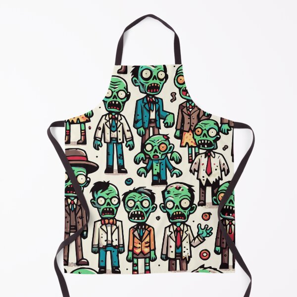 Item preview, CARTOON ZOMBIE PATTERN 3 designed and sold by HYPeR-NaTUrE.