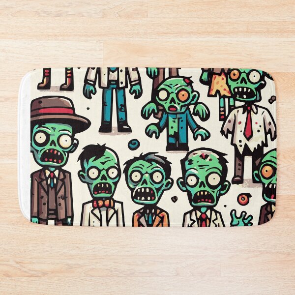 Item preview, CARTOON ZOMBIE PATTERN 3 designed and sold by HYPeR-NaTUrE.