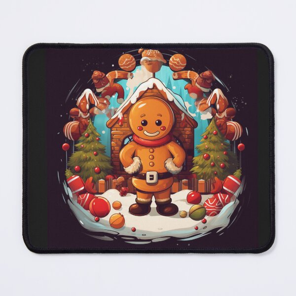 Item preview, Christmas Gingerbread Man Holiday Xmas Comic designed and sold by 0DarkArtz0.