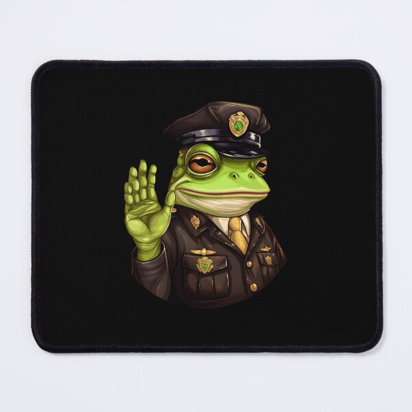 Item preview, Frog policeman designed and sold by Soulskier.