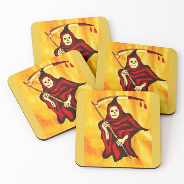 Item preview, Grim reaper in the flames of Hell designed and sold by Charles Buchanan.