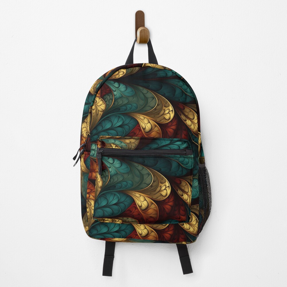 Vista previa del artículo con la obra «Mochila», diseñado y vendido por SideSignal.