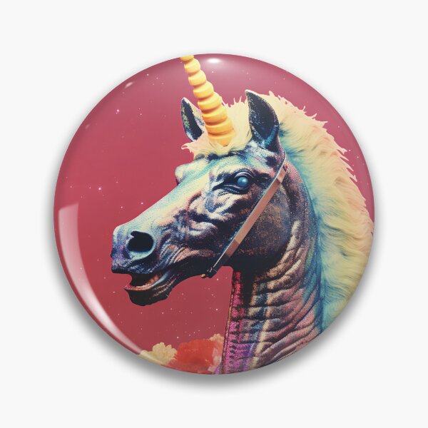 Item preview, Rainbow and Flower Painted Unicorn  designed and sold by TinyTints.