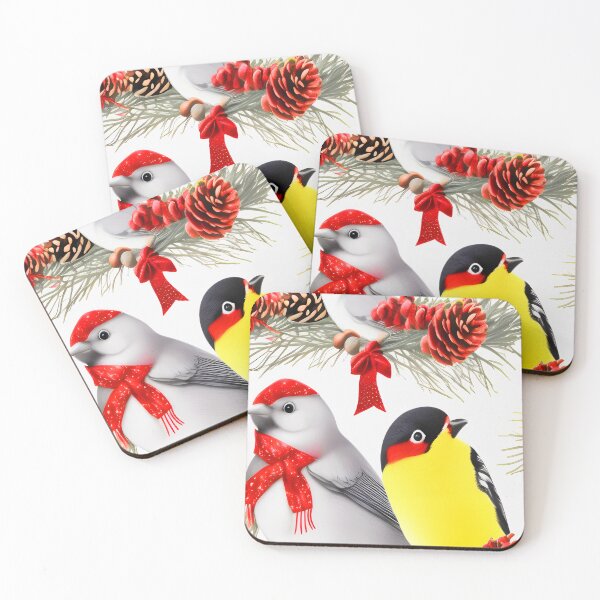 Item preview, Three Winter Birds designed and sold by Jinx Davis.