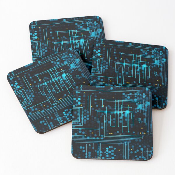 Item preview, Digital Code Abstract Pattern designed and sold by SideSignal.