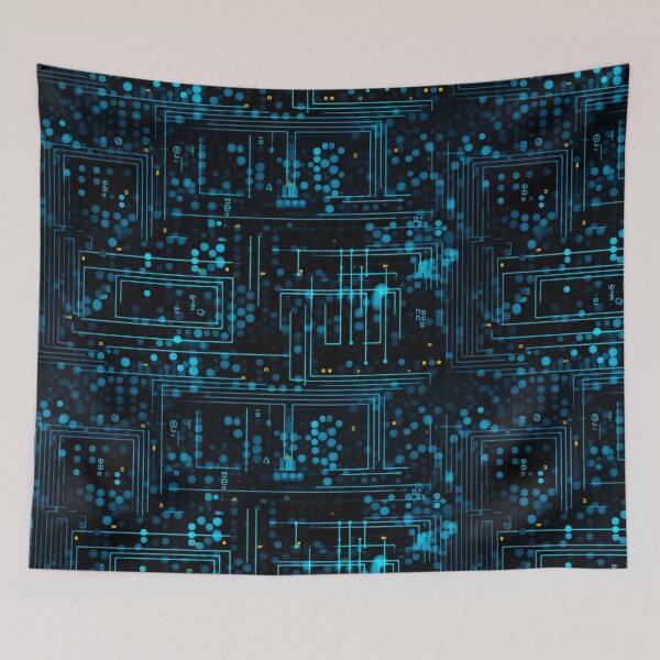 Item preview, Digital Code Abstract Pattern designed and sold by SideSignal.