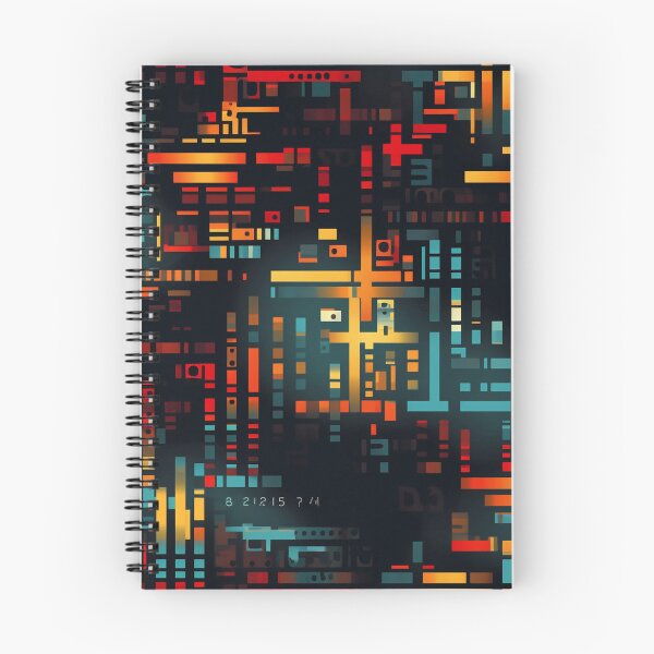 Item preview, Digital Code Abstract Pattern designed and sold by SideSignal.