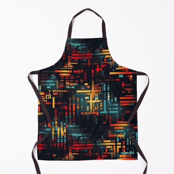 Item preview, Digital Code Abstract Pattern designed and sold by SideSignal.