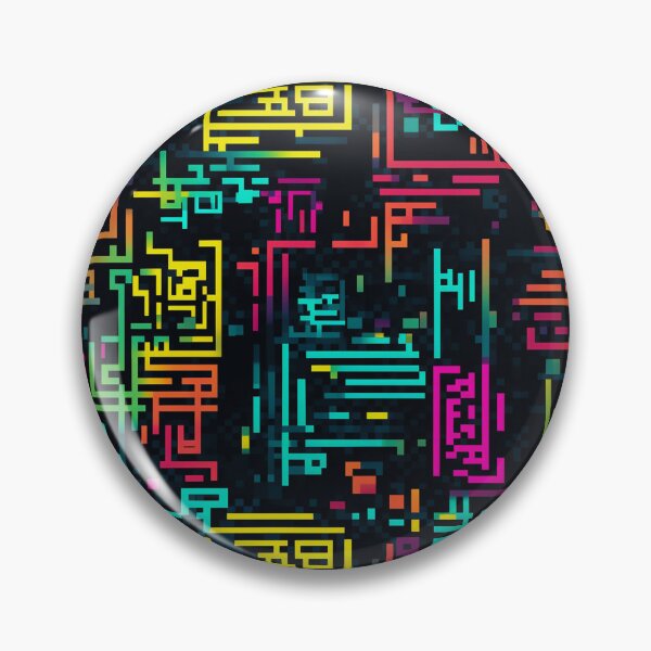 Item preview, Digital Code Abstract Pattern designed and sold by SideSignal.