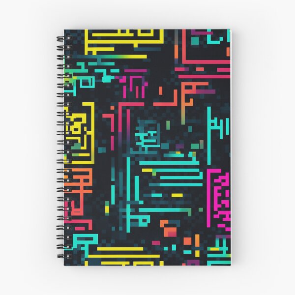 Item preview, Digital Code Abstract Pattern designed and sold by SideSignal.