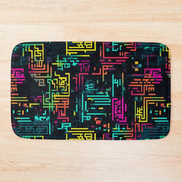 Item preview, Digital Code Abstract Pattern designed and sold by SideSignal.