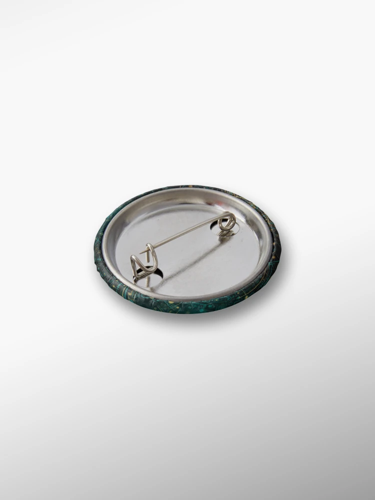 Thumbnail 2 of 3, Pin, Digital Code Abstract Pattern designed and sold by SideSignal.