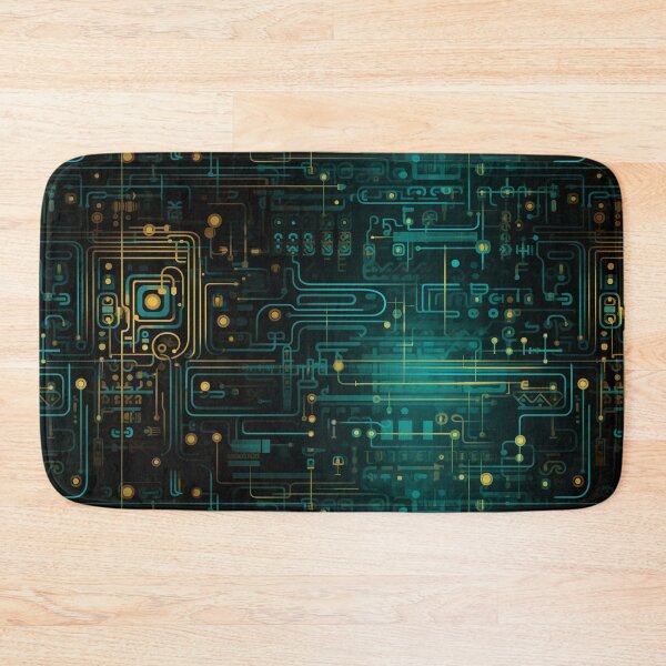 Item preview, Digital Code Abstract Pattern designed and sold by SideSignal.