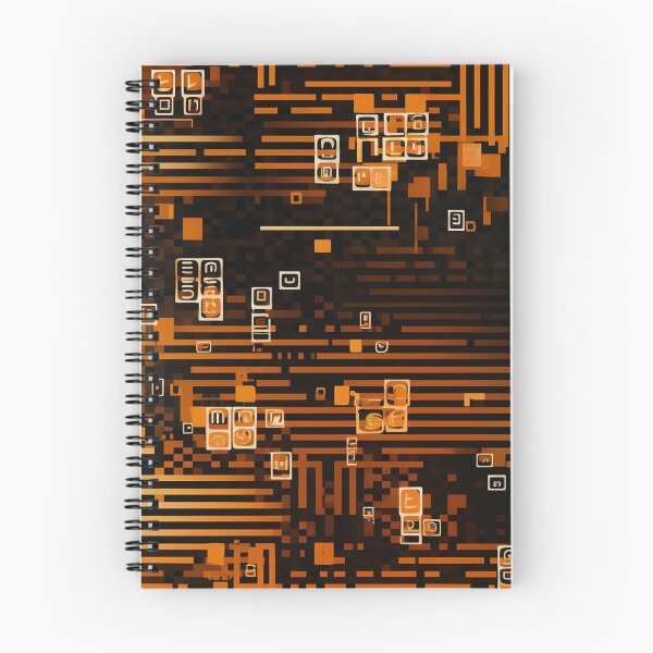 Item preview, Digital Code Abstract Pattern designed and sold by SideSignal.