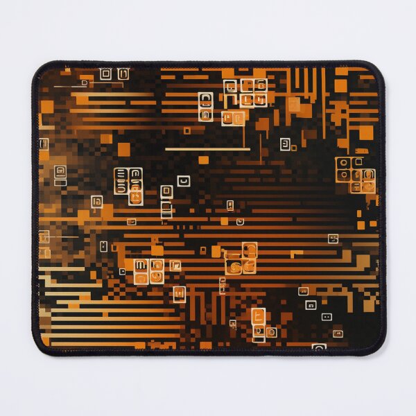 Item preview, Digital Code Abstract Pattern designed and sold by SideSignal.