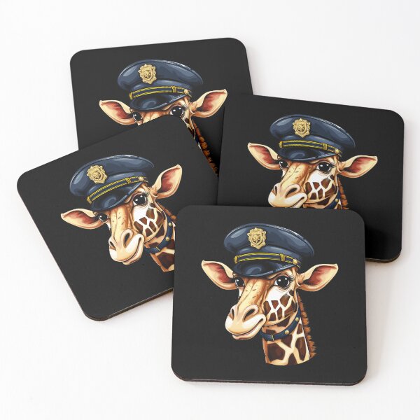 Item preview, Giraffe policewoman designed and sold by Soulskier.