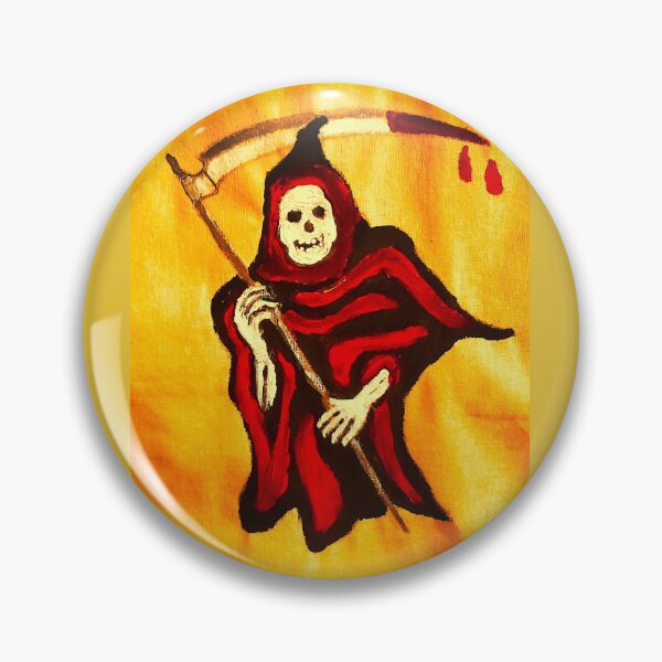 Item preview, Grim reaper in the flames of Hell designed and sold by Charles Buchanan.