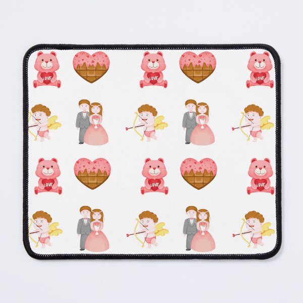 Item preview, sweet, bear, wedding, and cupid a nice combination designed and sold by huape.