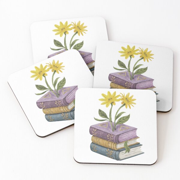 Item preview, Flowers Growing From Book | Little Flowers Yellow designed and sold by CircinusStore.