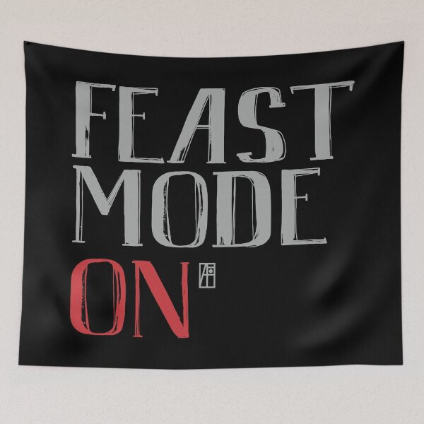 Item preview, Feast Mode ON  - Happy Thanksgiving Day - feast on vintage designed and sold by ArtProjectShop.