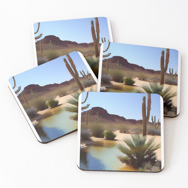 Item preview, AI generated desert oasis designed and sold by Tinkerbell678.