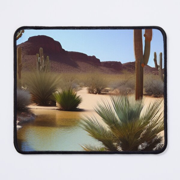 Item preview, AI generated desert oasis designed and sold by Tinkerbell678.