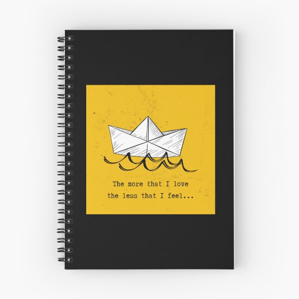 Item preview, Boat - Ed Sheeran (Subtract) designed and sold by MsGraphicaIllus.