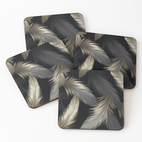 Item preview, Feather Pattern designed and sold by SideSignal.