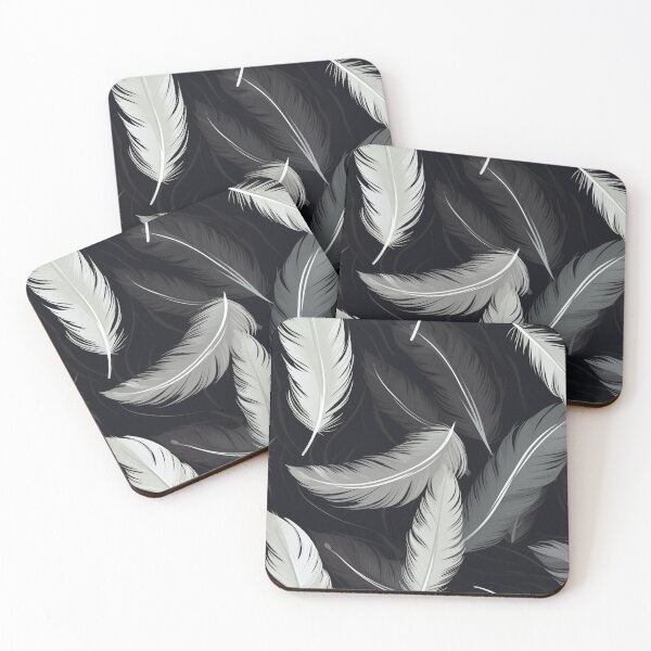 Item preview, Feather Pattern designed and sold by SideSignal.
