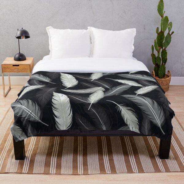 Item preview, Feather Pattern designed and sold by SideSignal.