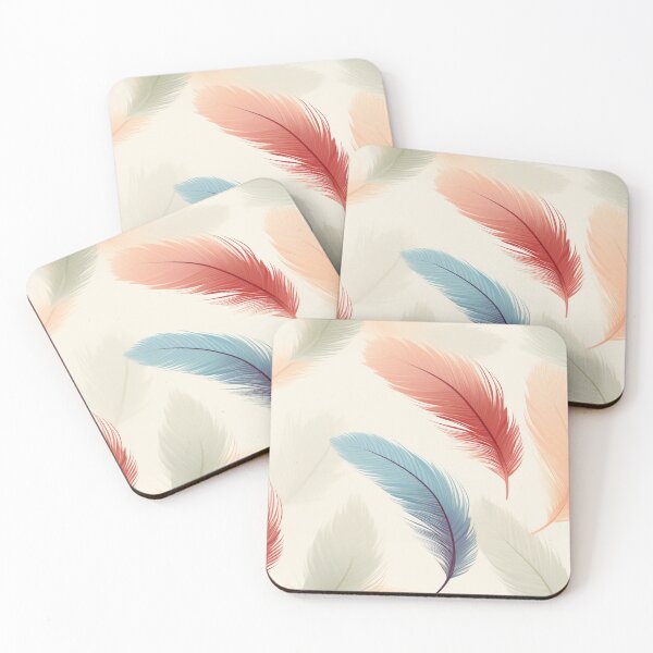 Item preview, Feather Pattern designed and sold by SideSignal.