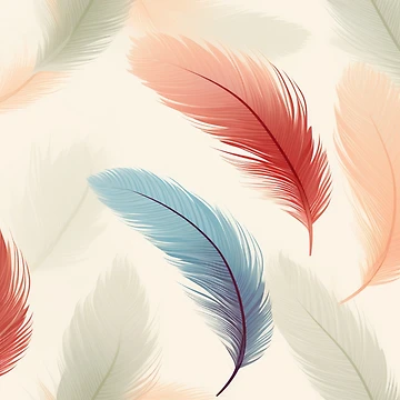 Artwork thumbnail, Feather Pattern by SideSignal