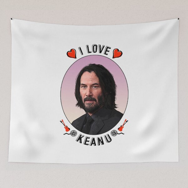 Item preview, I Love keanu Reeves designed and sold by Hoorahville.