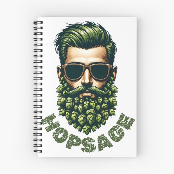 Item preview, Brewmaster's Vision: Hop Beard Elegance designed and sold by WBCreativeWS.