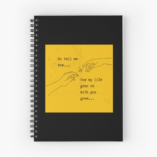 Item preview, Life Goes On - Ed Sheeran (Subtract) designed and sold by MsGraphicaIllus.