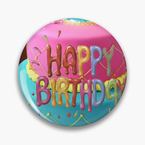 Item preview, Birthday Cake - Happy Birthday Message designed and sold by shakespeare1212.