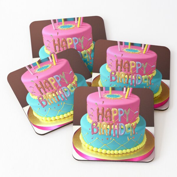 Item preview, Birthday Cake - Happy Birthday Message designed and sold by shakespeare1212.