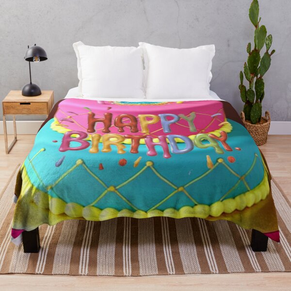 Item preview, Birthday Cake - Happy Birthday Message designed and sold by shakespeare1212.
