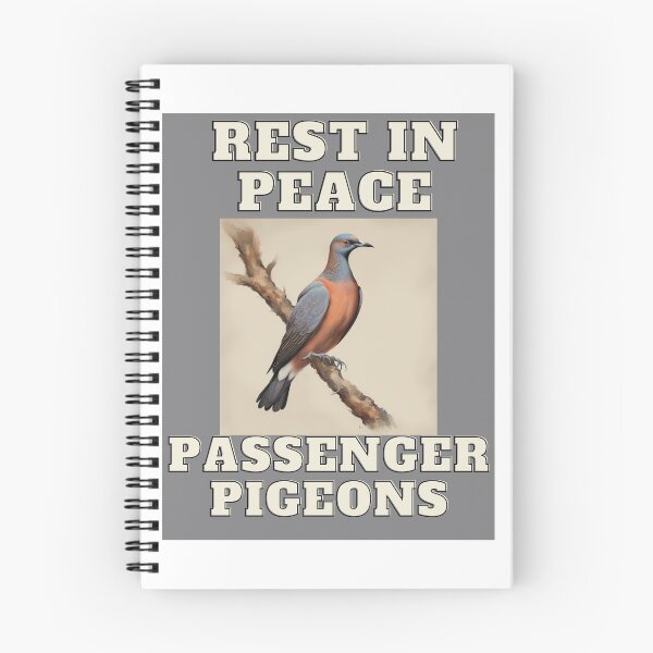 Item preview, Rest In Peace: Passenger Pigeons designed and sold by CraftTee.
