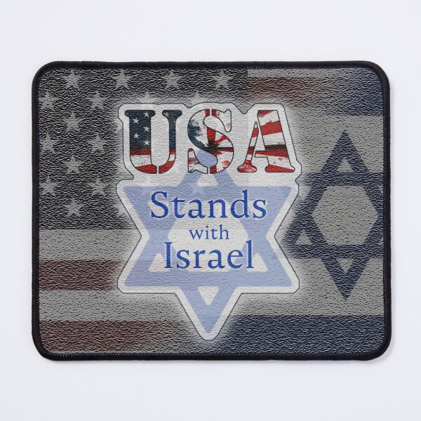 Item preview, USA Stands with Israel designed and sold by designs-by-ann.