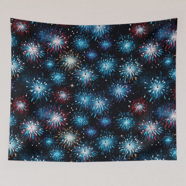 Artikelvorschau, Fireworks Pattern entworfen und verkauft von SideSignal.