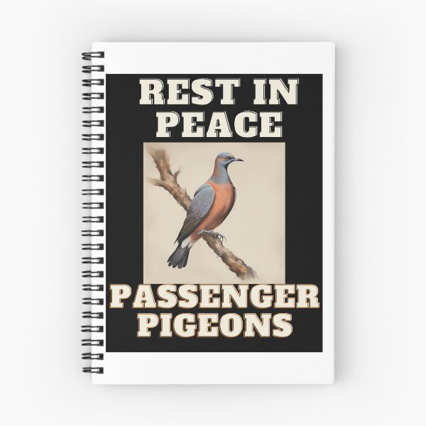 Item preview, Rest In Peace: Passenger Pigeons (Black) designed and sold by CraftTee.