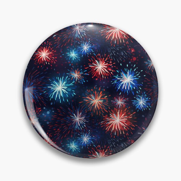Artikelvorschau, Fireworks Pattern entworfen und verkauft von SideSignal.