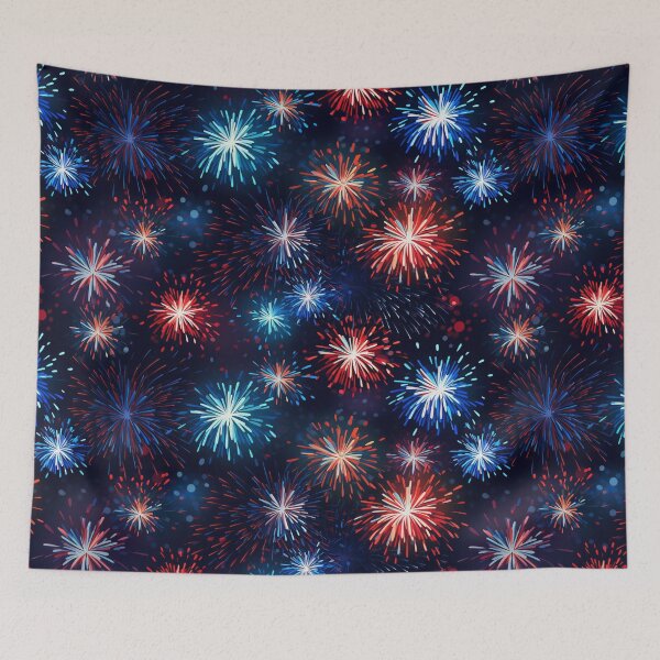 Artikelvorschau, Fireworks Pattern entworfen und verkauft von SideSignal.
