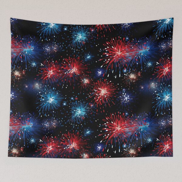 Artikelvorschau, Fireworks Pattern entworfen und verkauft von SideSignal.