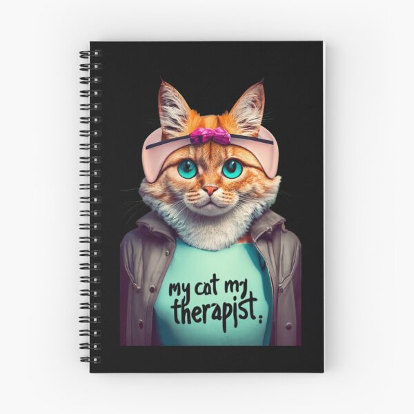 Item preview, Funny  graphic of Therapist Cat designed and sold by ArtFeverShop.