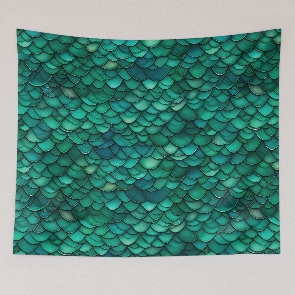 Item preview, Fishscales Pattern designed and sold by SideSignal.