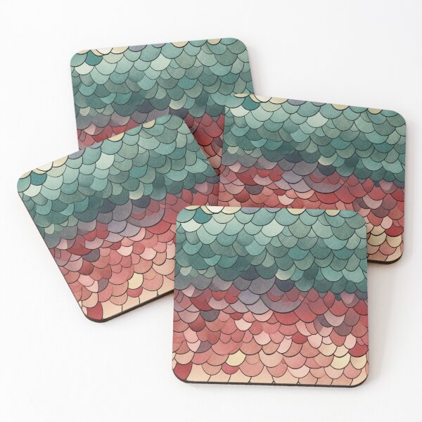 Item preview, Fishscales Pattern designed and sold by SideSignal.